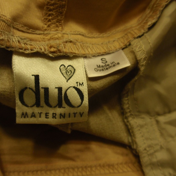 Duo Maternity Overbelly Straight-Leg Trouser Pants - Picture 3 of 4